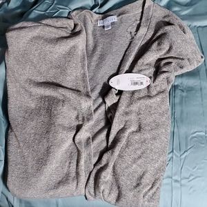 Boutique short sleeve cardigan sweater 3X